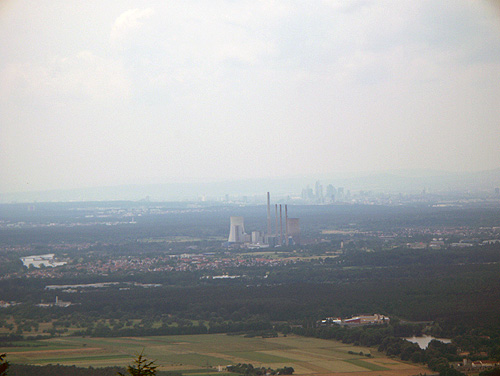 Fernsicht bis Frankfurt